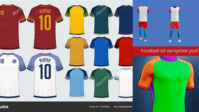 1005+ Template Camisetas De Futbol Psd Premium Quality PSD Freebie