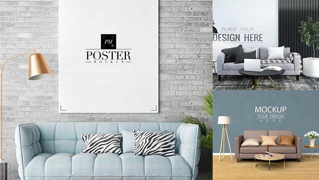 1006+ Furniture Mockup Free High-End Creative PSD Template