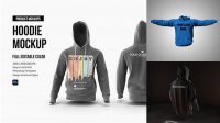 1012+ 3d Hoodie Mockup Creative Free Photoshop Template