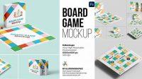 1018+ Board Game Mockup Psd Free Smart PNG Image