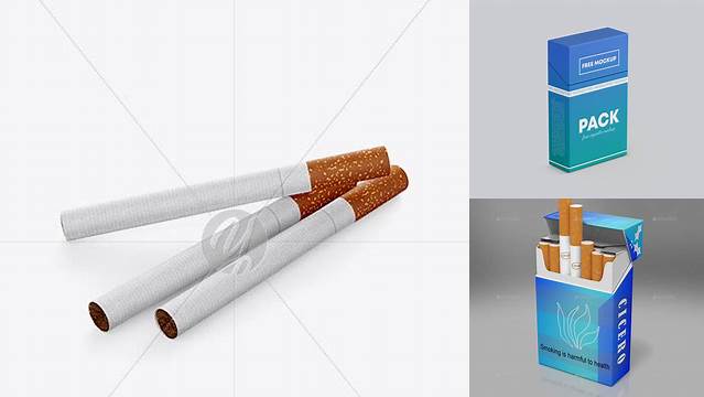 1026+ Three Cigarettes PSD Mockup Digital Resource Free Download