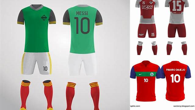 1039+ Jersey Bola Cdr Advanced Editable PSD