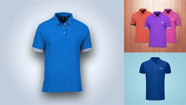 1039+ Polo Shirt Free Mockup Photoshop Resource Free