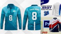 1048+ Mock Up Jersey Lengan Panjang PSD Free Download