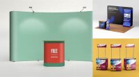 1050+ Booth Mockup Psd Include TIFF