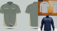 1050+ Mock Up Baju Pdh Download Free