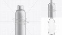 1051+ White Plastic Cosmetic Bottle with Cap 1000 ml Custom Design Freebie PSD