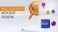 1058+ Lollipop Mockup Free Customizable Design Files