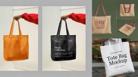 1059+ Tote Mockup Free PSD