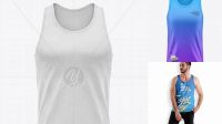 1061+ Men's Tank Top Mockup Free High Resolution