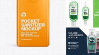 1061+ Pocket Hand Sanitizer Mockup Download Free