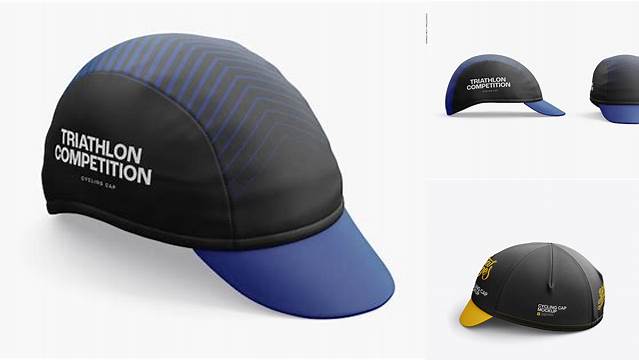 1062+ Cycling Cap PSD Mockup Left Side View Versatile and Modern PSD Mockup