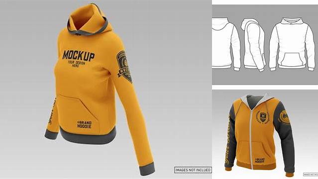 1062+ Men's Pullover Hoodie Front Half Side View Creative Free Photoshop Template