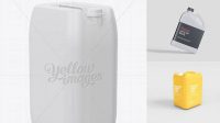 1064+ 40L Plastic Jerrycan PSD Mockup PSD for Creative Projects