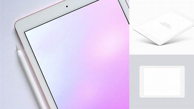 1069+ Ipad Mockup White Include TIFF