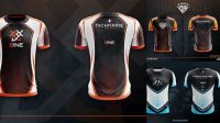 1078+ Esports Jersey Mockup Free Psd Smart Object PSD