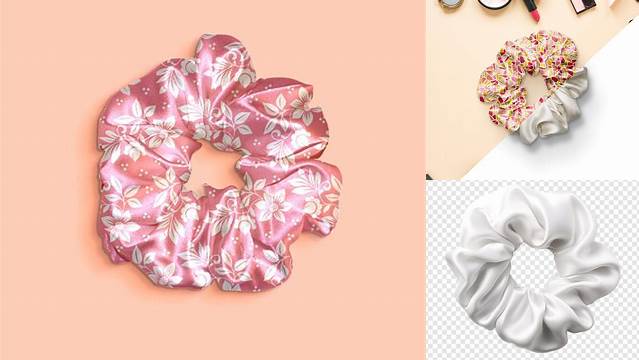 1081+ Scrunchie Mockup Free Advanced Photoshop Design Free