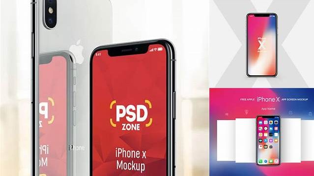 1083+ Apple iPhone X PSD Mockup Photoshop PSD Free for Designers