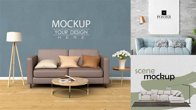 1085+ Furniture Mockup Digital Download