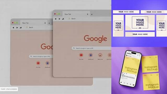 1094+ Google Ads Mockup Psd High-End PSD Download