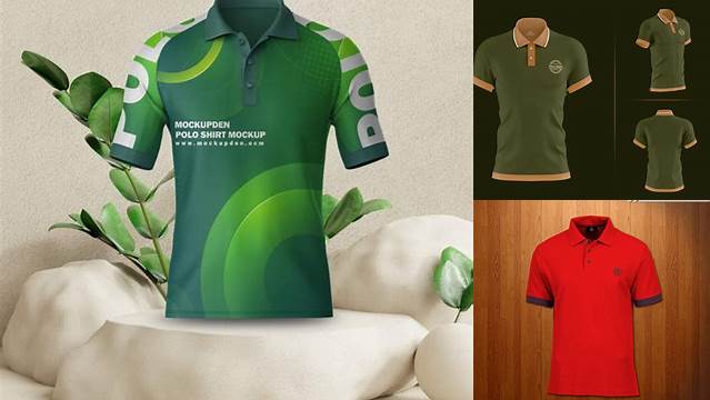 1094+ Mockup Polo Shirt Cdr Download Free PSD