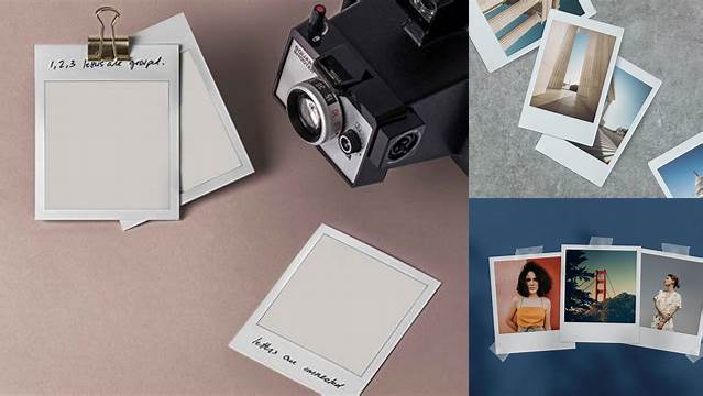 1094+ Polaroid Mockup Psd Free Download Design Mockup