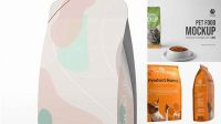 1098+ Pet Food Packaging Mockup For Free Download