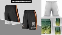 1103+ Soccer Short Mockup Best for Showcase