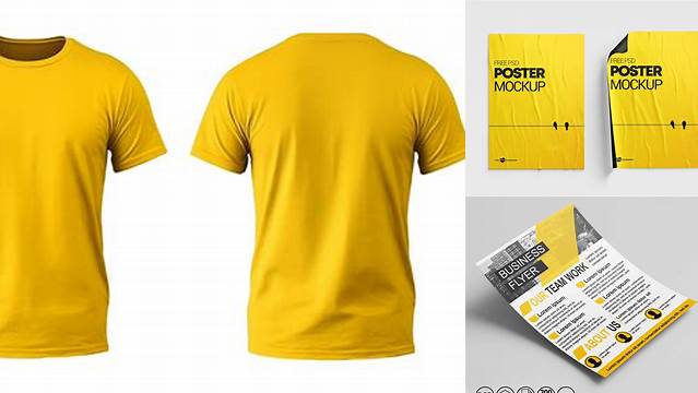 1106+ Yellow Images Free Mockup Include TIFF