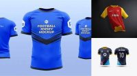 1113+ Football Shirt Mockup Psd Free Free PSD