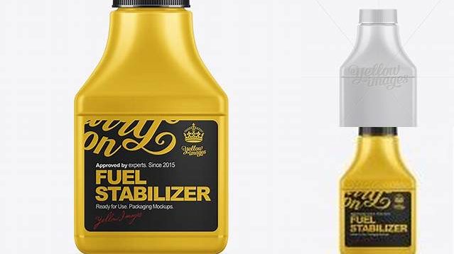 1114+ 95ml Fuel Stabilizer Bottle PSD Mockup Free Digital Resource for Designers