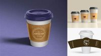 1119+ Cupsleeve Mockup PSD File Download