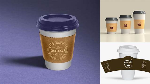 1119+ Cupsleeve Mockup PSD File Download