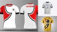 1121+ Sport T-shirt Mockup PSD Download