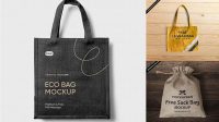 1135+ Eco Bag Mockup Free High-Quality Design Free PSD