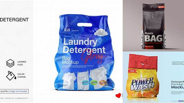 1138+ Detergent Powder Mockup Free PSD Download