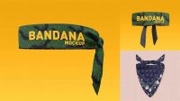 1139+ Bandana Mockup Psd Free Smart Layer PSD