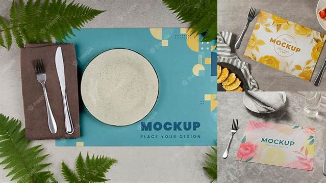 1139+ Placemat Mockup Free Professional Design PSD