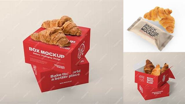 1144+ Croissant Mockup Download Free