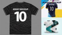 1145+ Jersey Back Mockup Free Creative Design