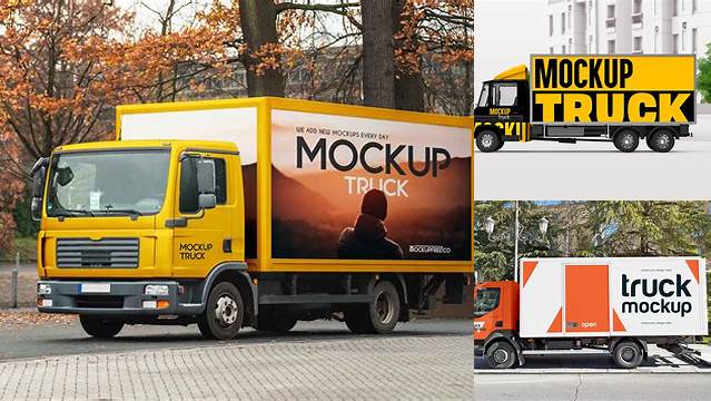 1145+ Truck Mockup Psd Free High-Quality PSD Files