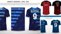 1148+ Mock Up Camiseta Futbol Stylish PSD for Free