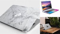 1151+ Laptop Skin Mockup Free Digital Download