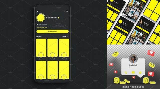 1162+ Snapchat Ad Mockup Professional PSD Resource