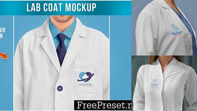 1165+ Medical Coat Mockup Versatile PSD Mockup File