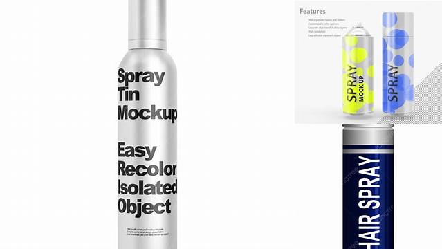 1182+ Hairspray Bottle PSD Mockup Download Free PSD