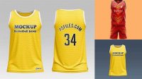 1188+ Mockup Jersey Basketball Free Free PSD