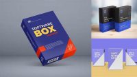 1190+ Software Box Mockup Free For Free Download