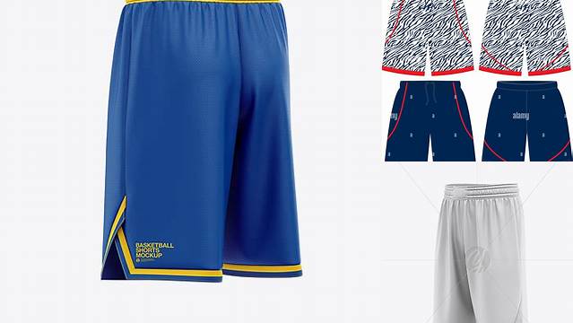 1195+ Basketball Shorts Mockup Smart PNG Image