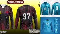 1195+ Mockup Jersey Lengan Panjang Free Graphic Design Resource